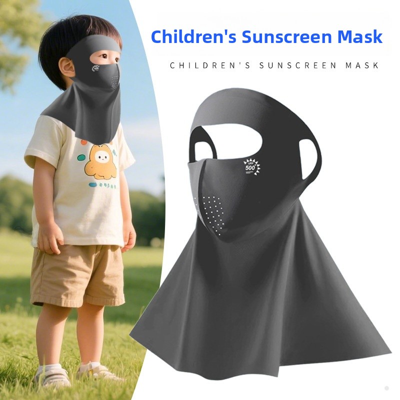 Kids Face Mask - Summer Sun Protection Face Mask Full