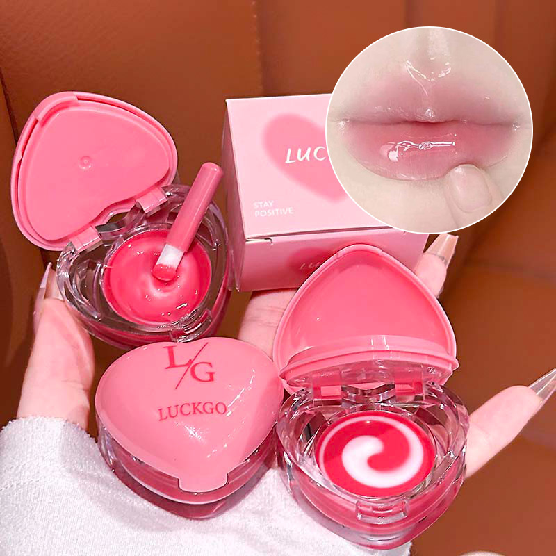 Luckgo Heart Double Color Lip  - Kids Face Mask review and price